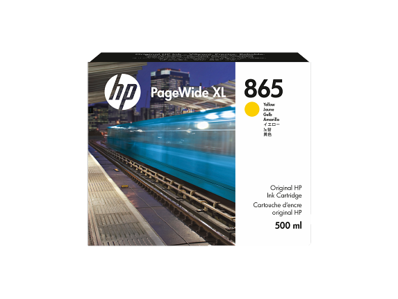 Cartuchos de tinta HP 864/865 PageWide XL de 500 ml