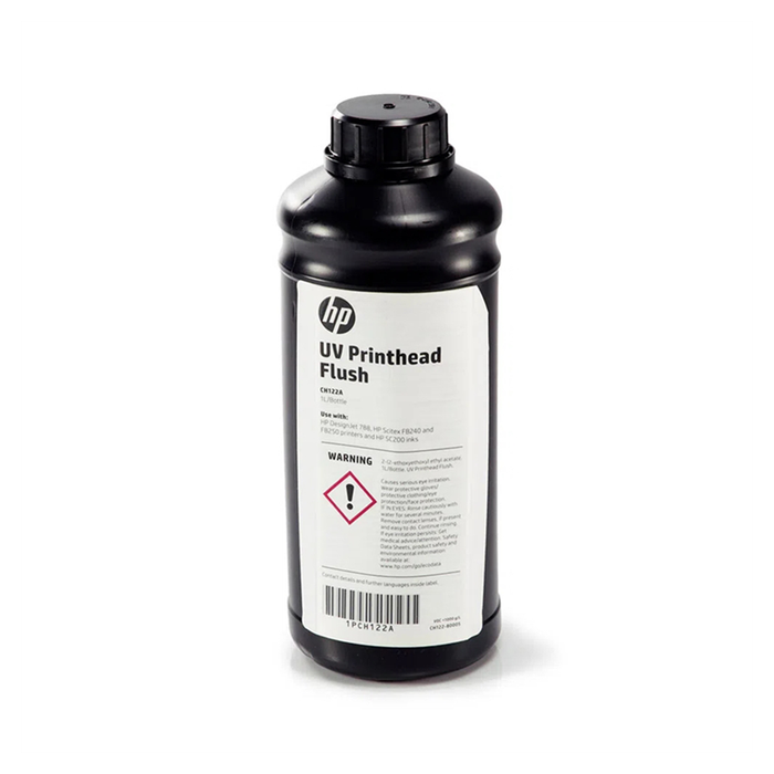HP UV printhead flush