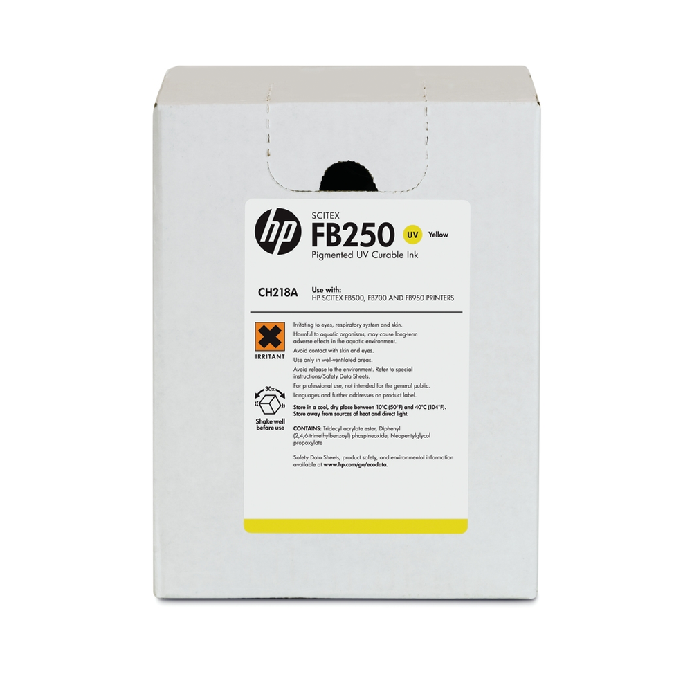 Cartuchos de tinta HP Scitex FB250 de 3 litros