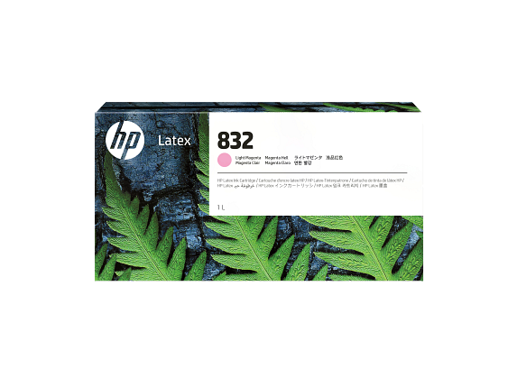 Cartuchos de tinta HP 832 Latex de 1 litro