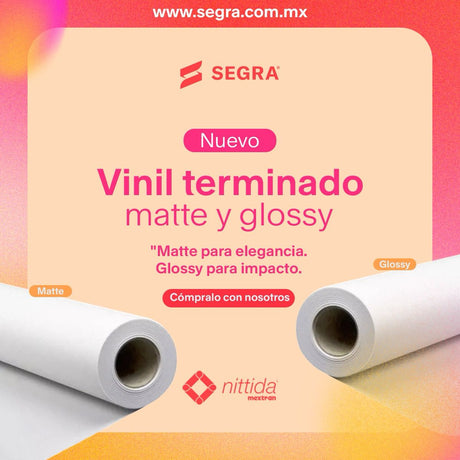 Vinil autoadherible Blanco Brillante NITTIDA 1.52X50M