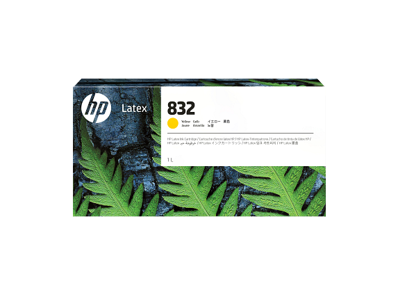Cartuchos de tinta HP 832 Latex de 1 litro