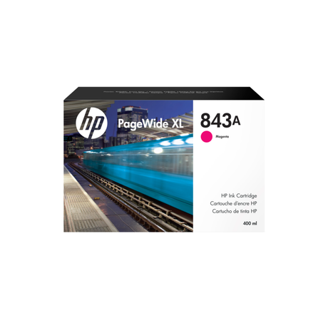 Cartuchos de tinta HP 843A PageWide XL de 400 ml