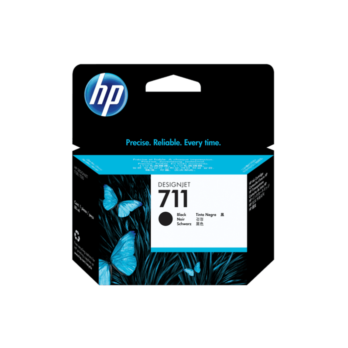 Cartucho de tinta DesignJet HP 711 negro de 80 ml